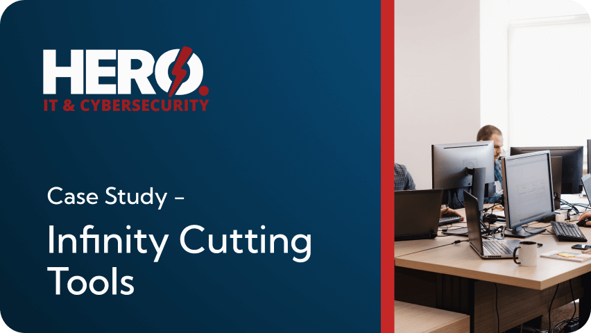 Rapid On-Site IT Support Gets Infinity Cutting Tools Back Online